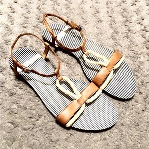 Women’s Sebago Rope sandals paid $86 Size 10